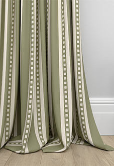 The British Stripe Co. Edgar, Derwent No.1 - Made to Measure Curtains